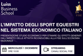 Sport equestri: risorsa per il Paese con incidenza sul PIL