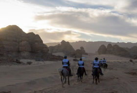 Veronica Giussani ad Al Ula