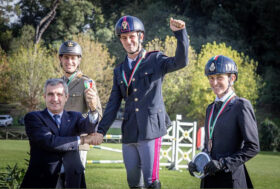 Pietro Sandei è il campione italiano 2023 di concorso completo