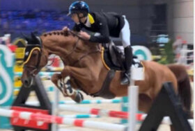 Mattia Santini giovane cavaliere al Longines Global Champions Tour la formula uno dell’equitazione