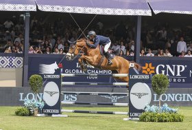 Salto ostacoli: Camilli trionfa nel GP del LGCT di Città del Messico