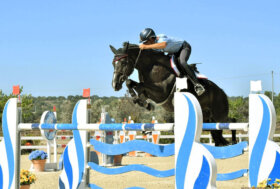 Andrea Guspini su Clizia de Sa Pittada vince il Gran Premio C140 a due manche